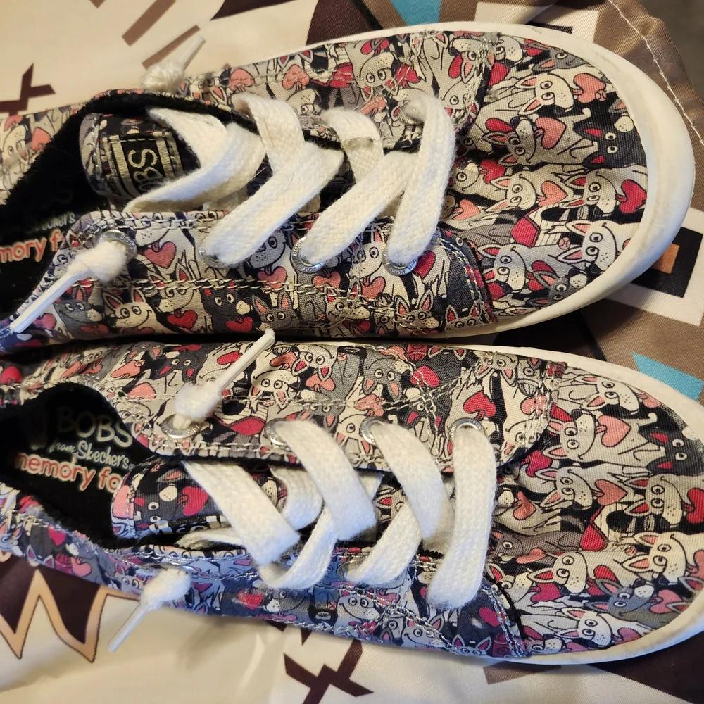 Skechers Cartoon Print Sneakers - Picture 4 of 4
